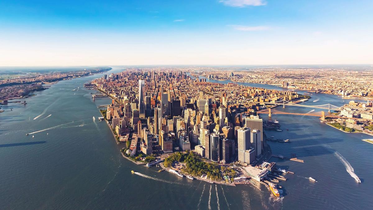 La ciudad de Nueva York se hunde bajo su peso