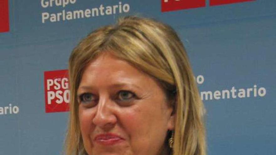 La líder del PSOE de Ferrol, Beatriz Sestayo