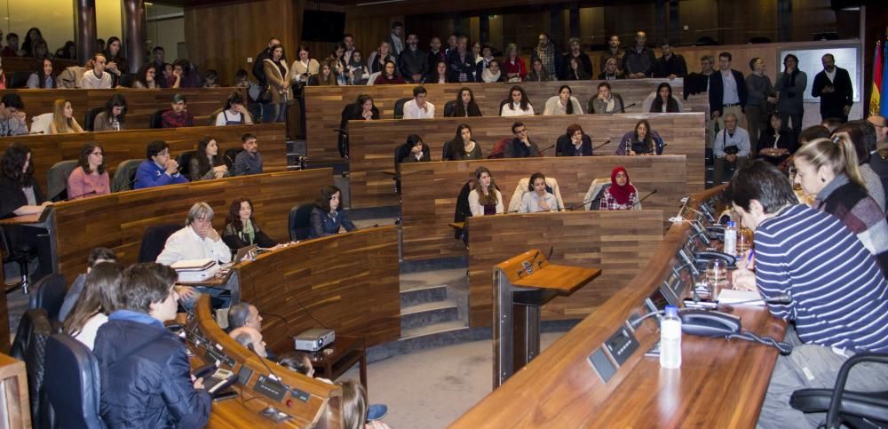 Entrega de premios de la Olimpiada de Filosofía en la Junta General del Principado