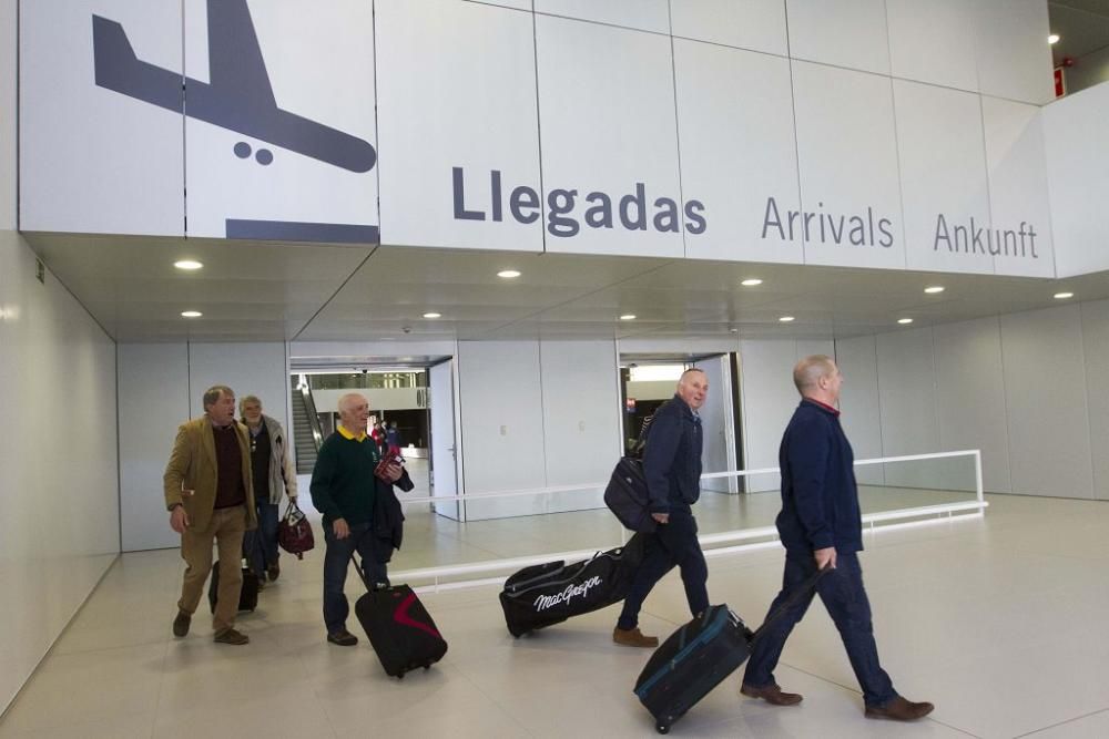 El aeropuerto de Corvera cobra vida