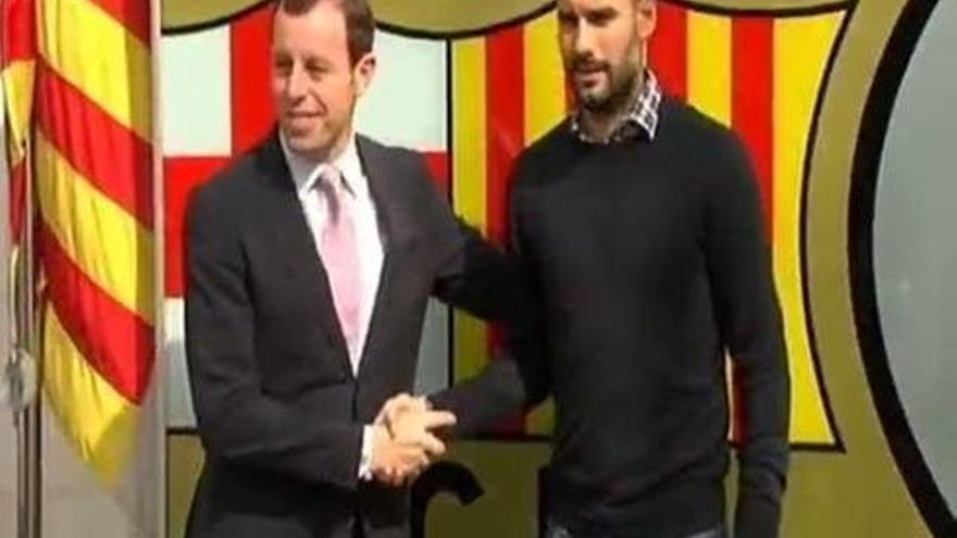 Guardiola firma su renovación hasta junio de 2012