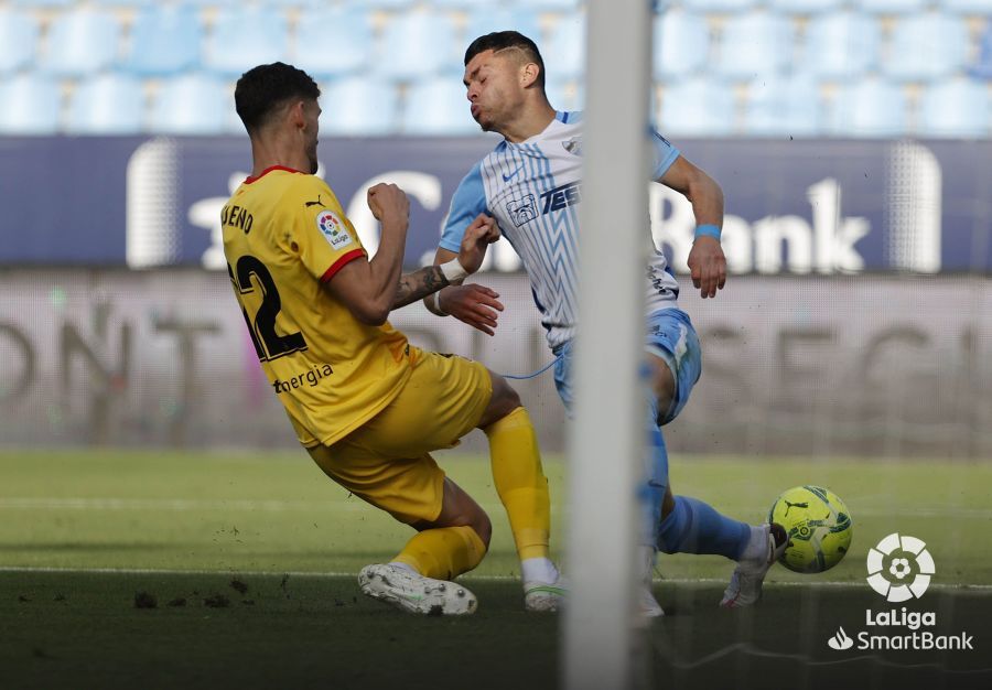 Las imágenes del Málaga CF - Girona