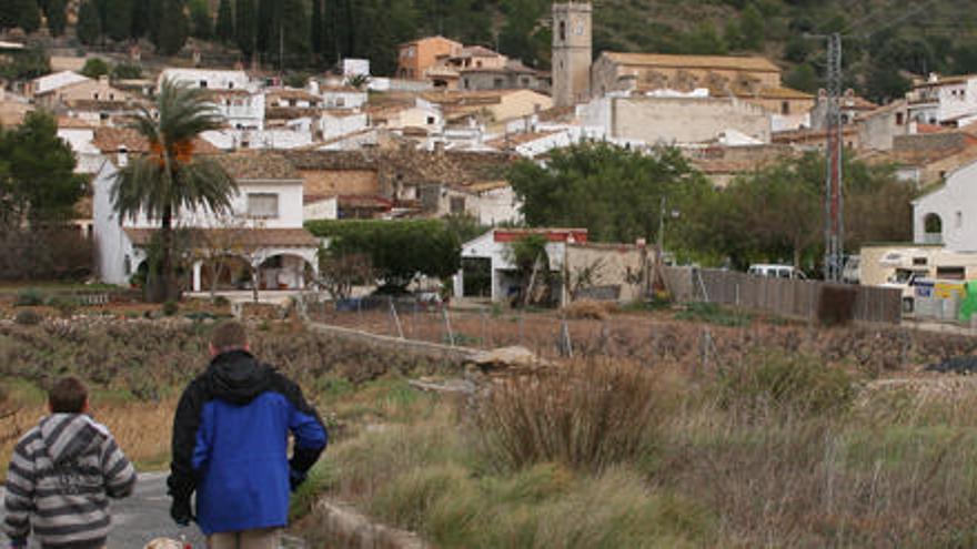 La Diputación aplaza a junio las obras para recuperar el agua potable en Xaló y Llíber