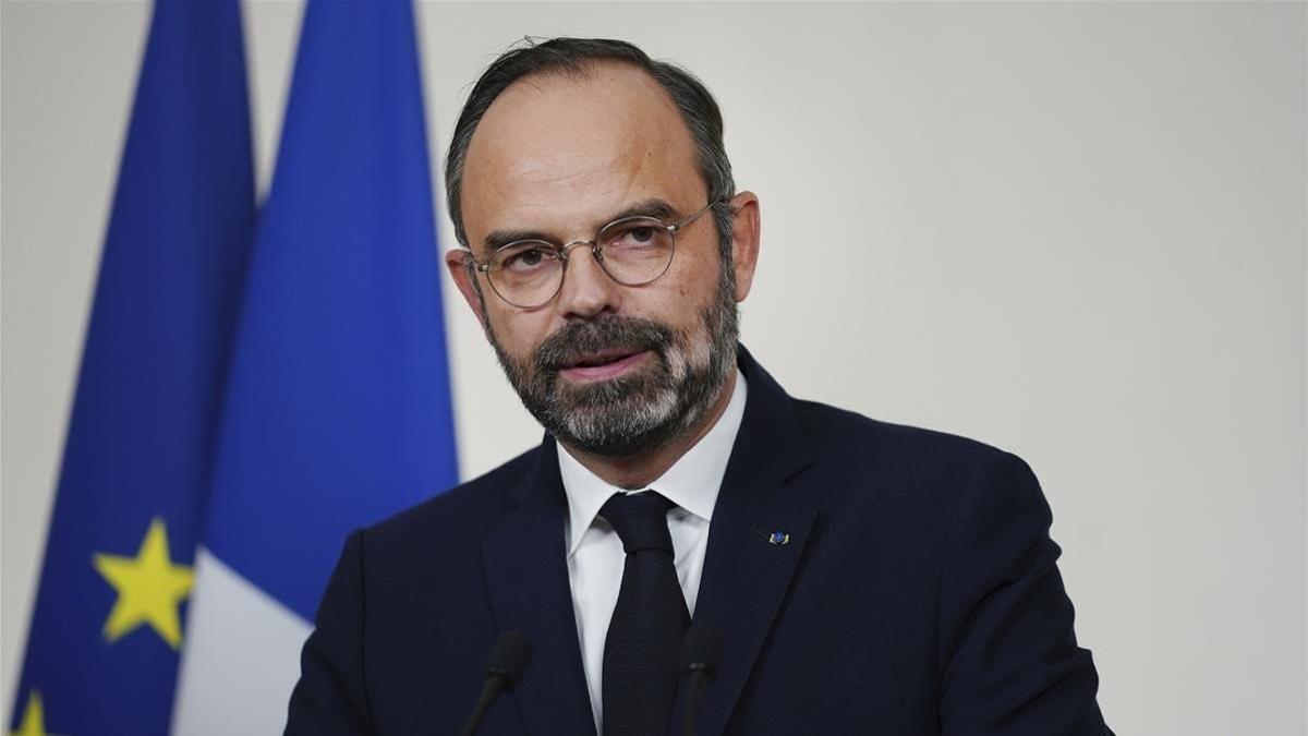 primer ministro francés edouard philippe protestas pensiones