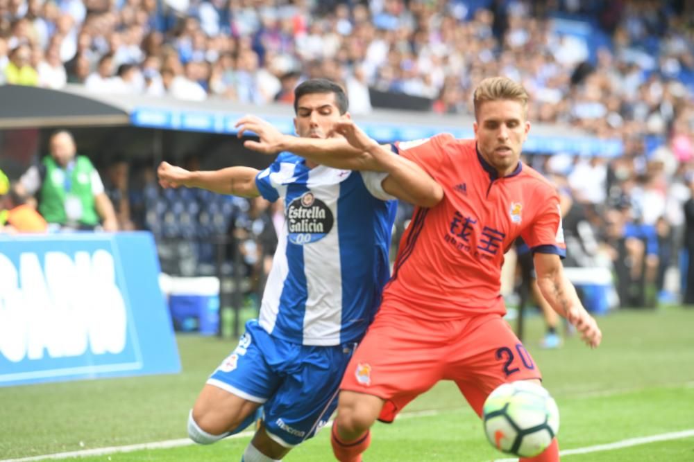 El Dépor no puede con la Real Sociedad