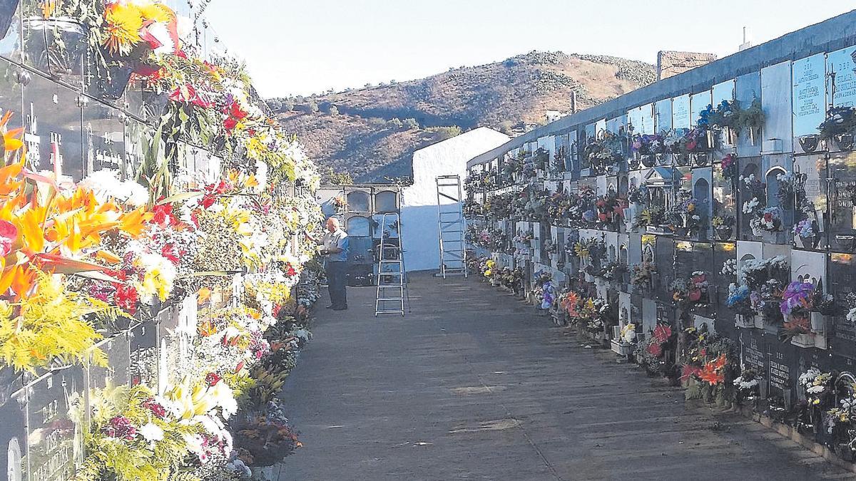 Cementerio de Montaña Alta de Guía.