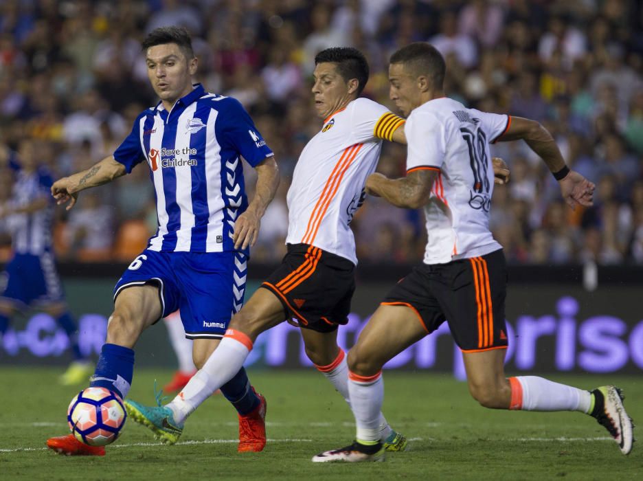 Las mejores imágenes del Valencia - Alavés