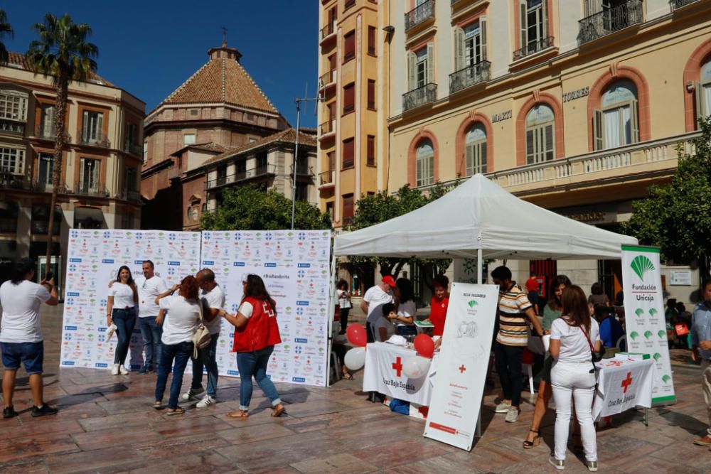 Celebración del Día de la Banderita en Málaga