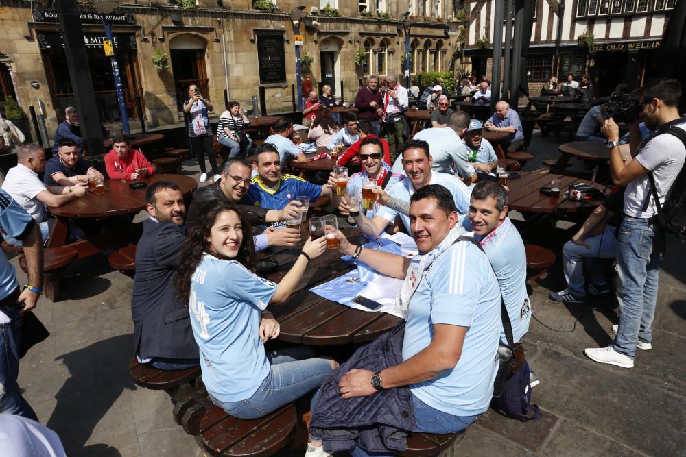 Manchester - Celta | Manchester se tiñe de azul celeste