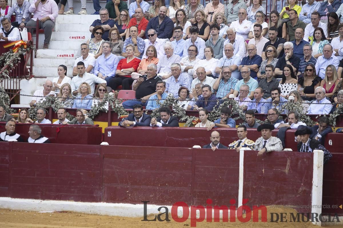 Cuarta corrida en la Feria Taurina de Murcia (Castella, Manzanares y Ureña)