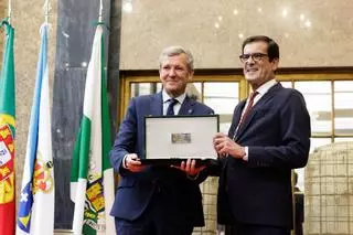 Rueda recibe las llaves de la ciudad de Oporto