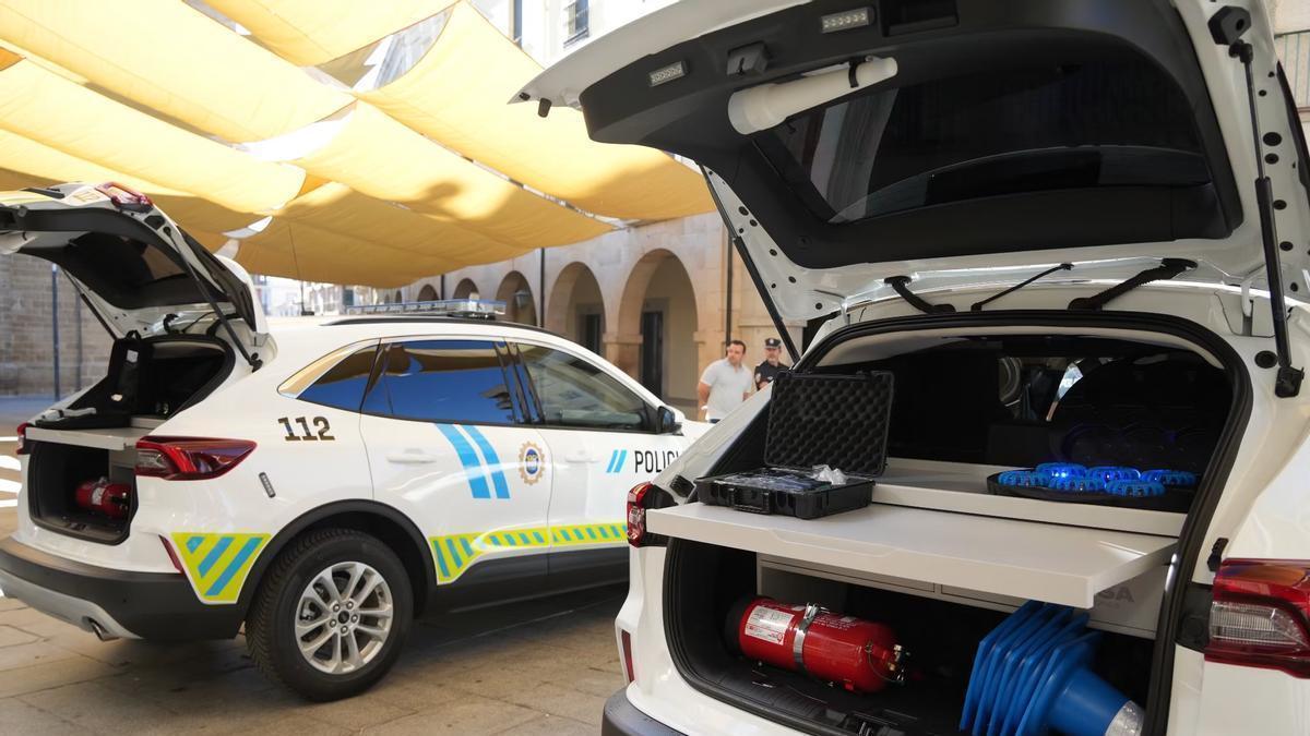 Nuevos vehículos para la Policía Local de Villanueva de la Serena.
