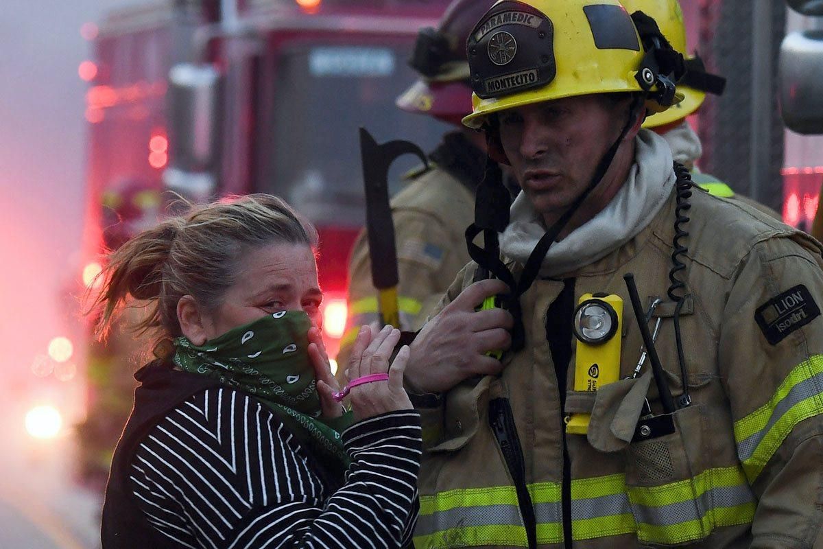 El devastador incendio de California en imágenes