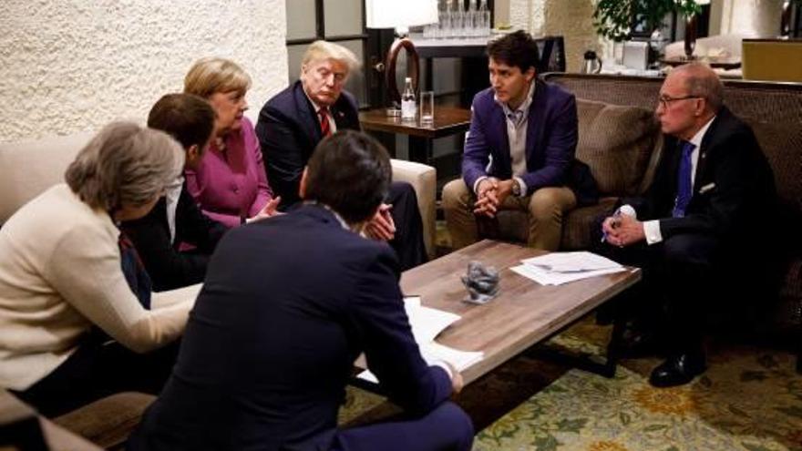 Trump ordena la retirada dels Estats Units de la declaració final de la cimera del G7