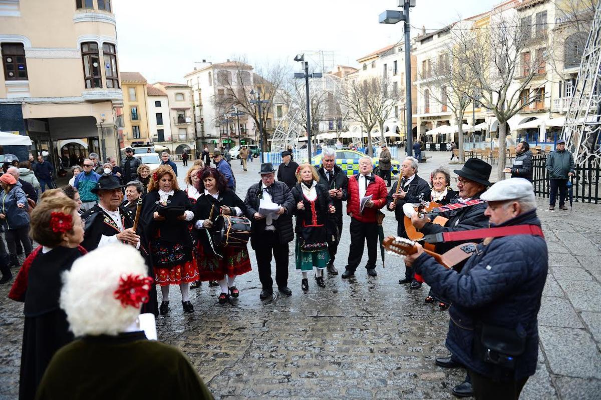 Antruejos por San Fulgencio en Plasencia.