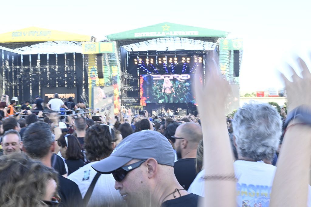 Ambiente de la segunda jornada del Rock Imperium Festival en Cartagena