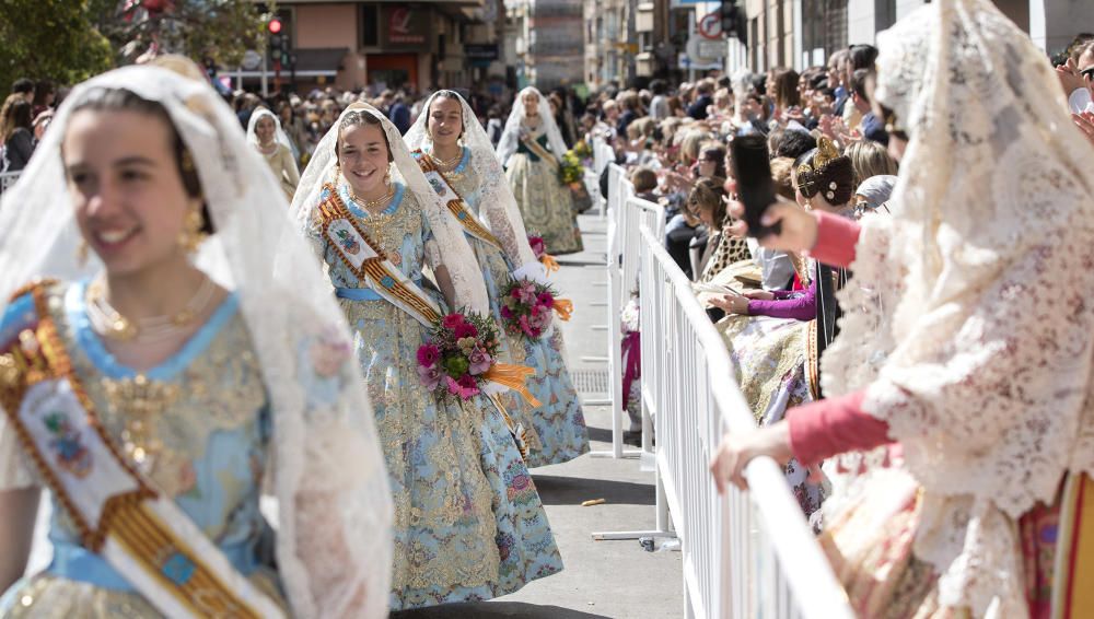 Fallas 2019: Ofrenda en Borriana