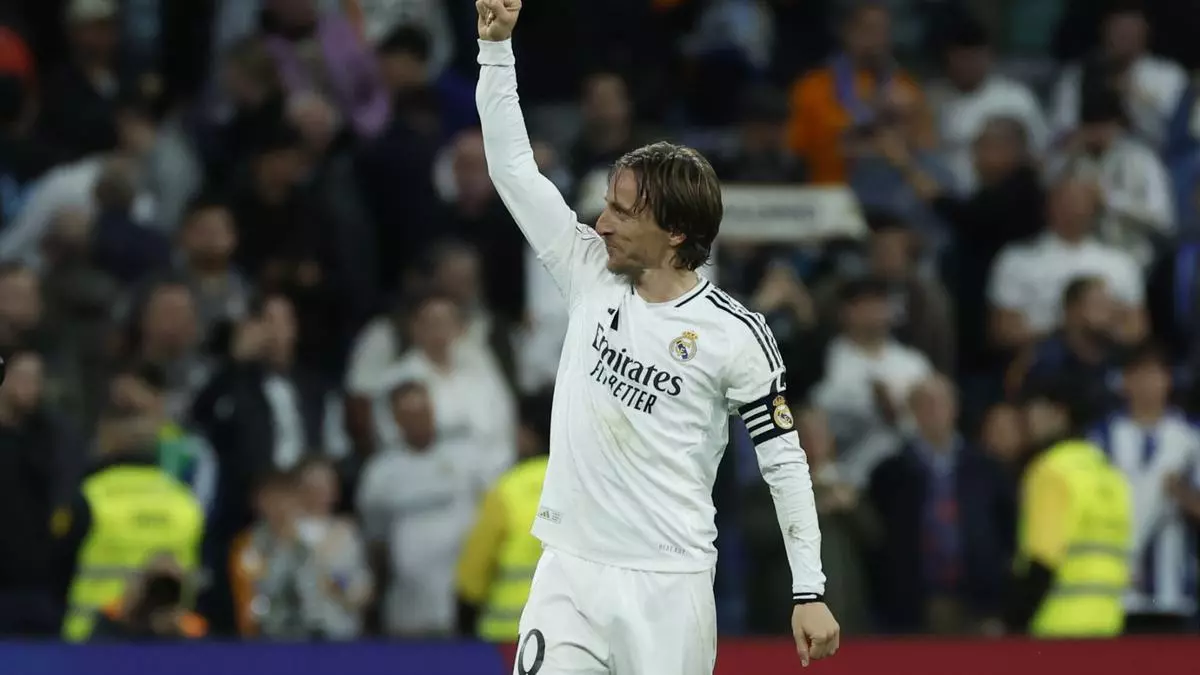 Modric se gana los 40 de blanco