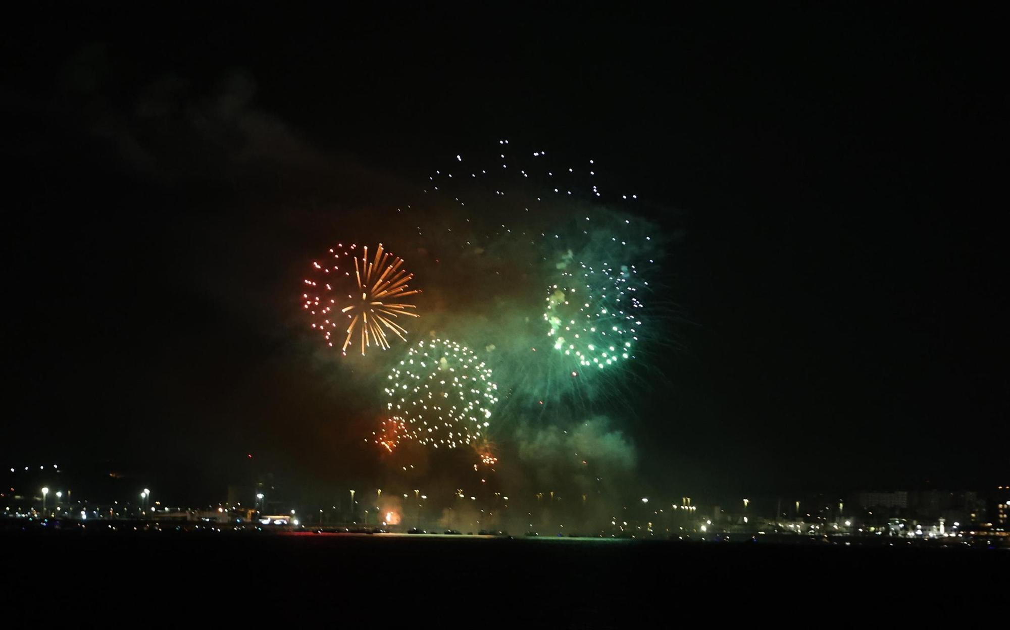 Así ha sido la última sesión de fuegos artificiales de las Hogueras de Alicante