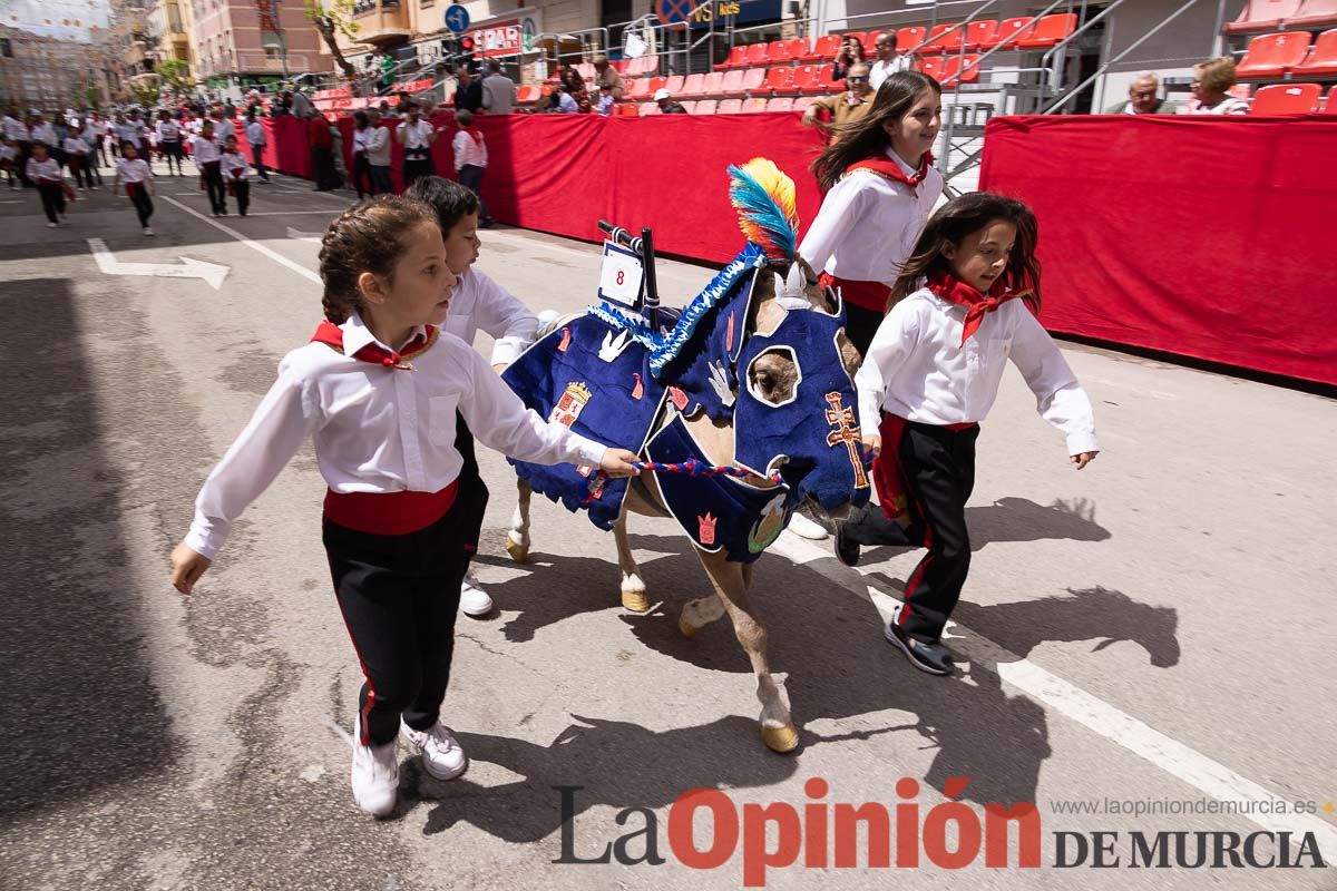 Desfile infantil en las Fiestas de Caravaca (Bando Caballos del Vino)