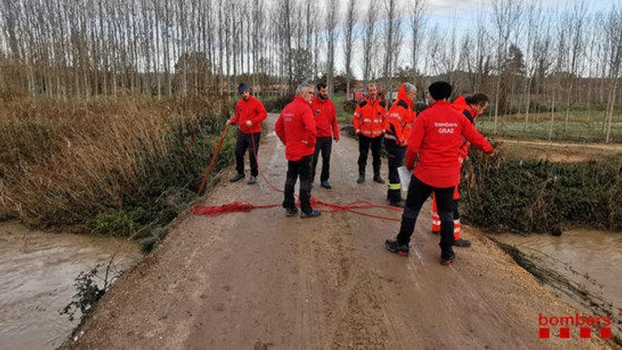 Dispositiu de recerca del jove a Sils.