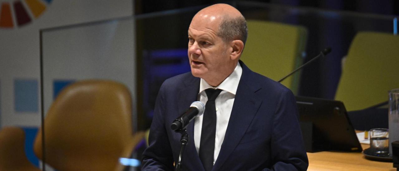 Olaf Scholz, canciller alemán.