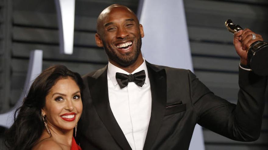 Kobe Bryant, con el Oscar por &#039;Querido Baloncesto&#039;