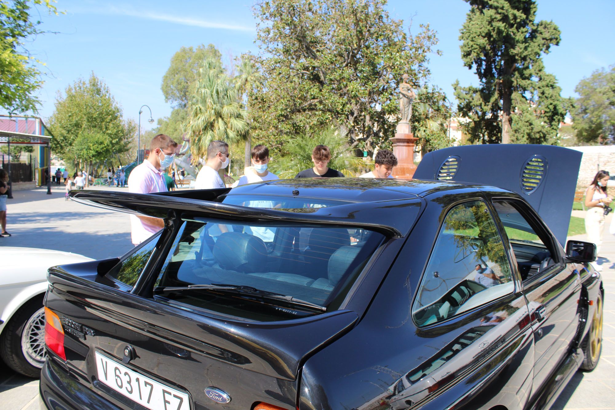 Concentración de coches clásicos en Antequera