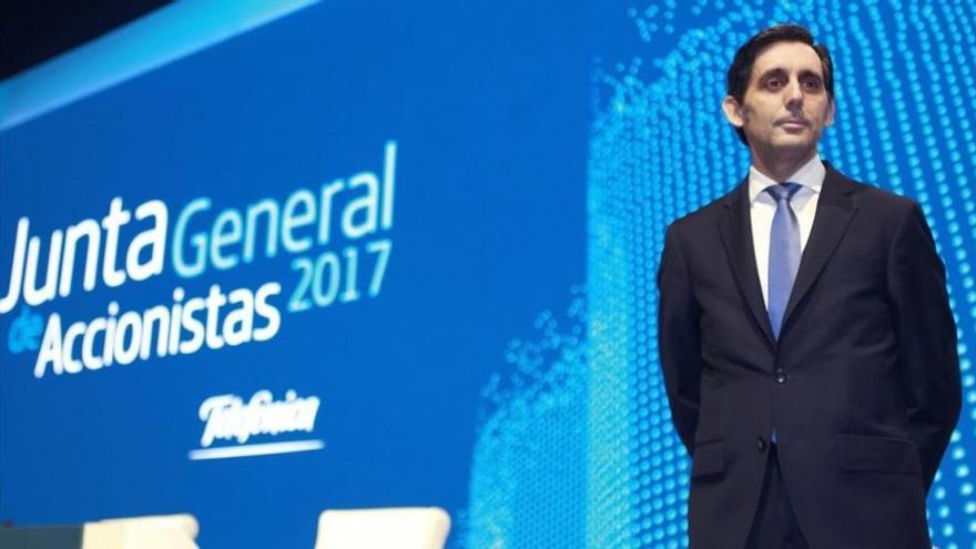 Telefónica reduce el dividendo pese a su revalorización en bolsa