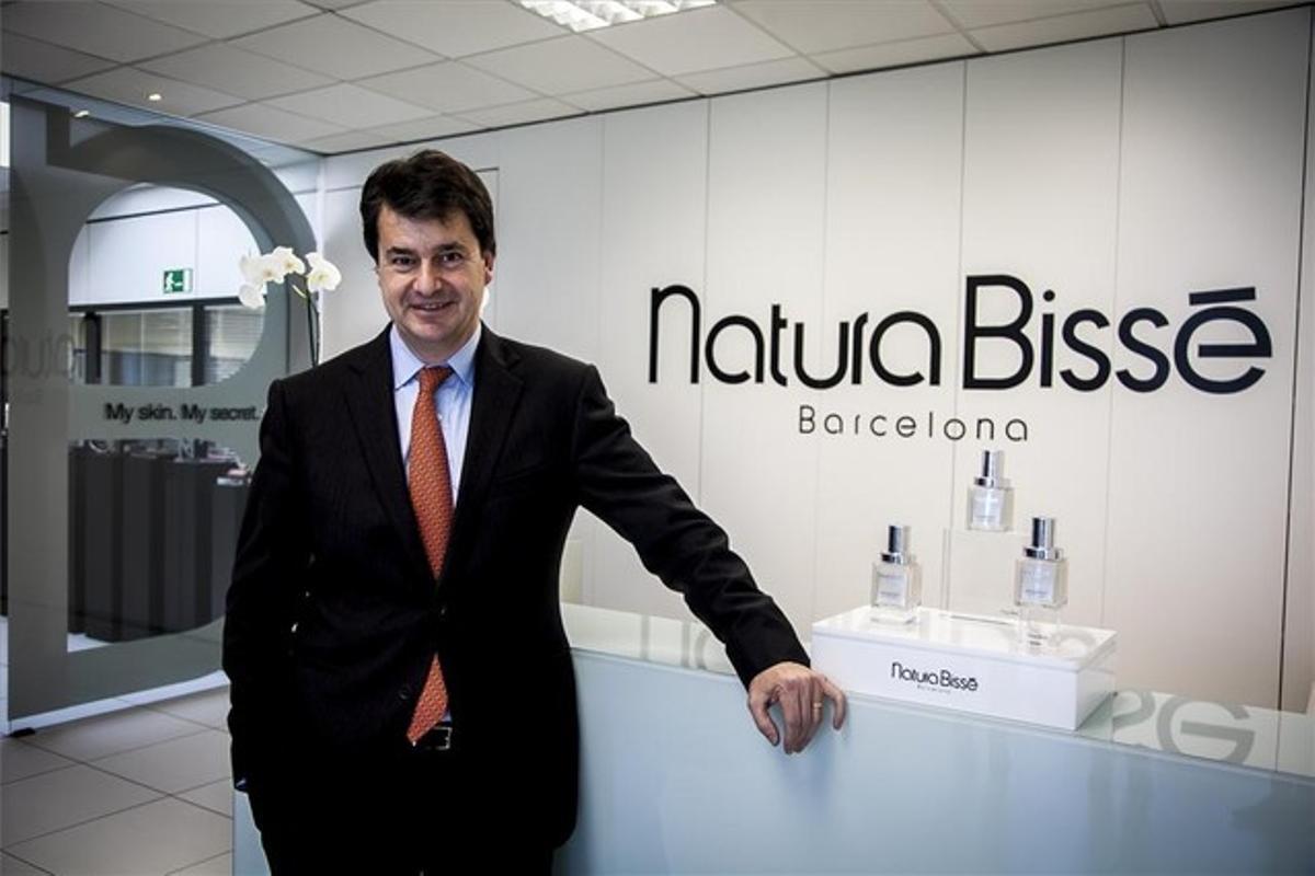 Joaquín Serra, conseller de Natura Bissé, a la seu de l’empresa a Cerdanyola del Vallès.