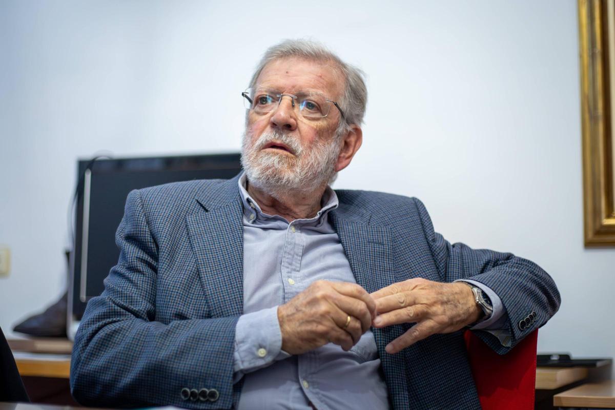 FOTOGALERÍA | Entrevista en exclusiva con Rodríguez Ibarra tras la debacle electoral del PSOE en Extremadura