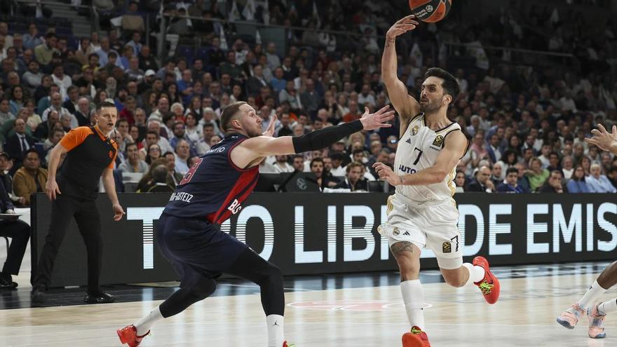 El Madrid sitúa el 2-0 ante Baskonia y pone la directa hacia la Final Four