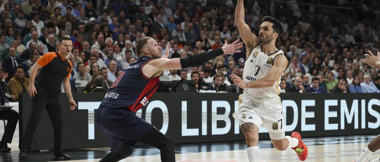 El Madrid sitúa el 2-0 ante Baskonia y pone la directa hacia la Final Four