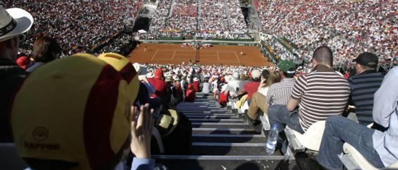 Una imagen del estadio de la Copa Davis en 2009.