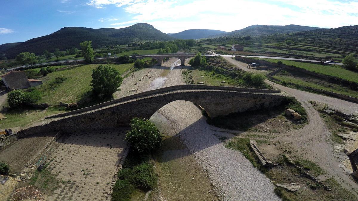 Puente medieval en Vilafranca, incluido en la ruta.