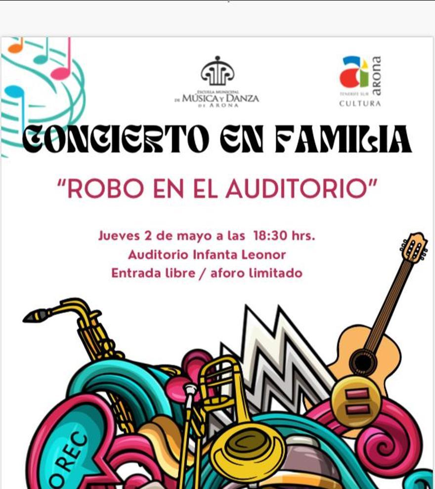 Concierto en Familia Robo en el Auditorio