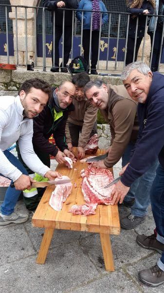 Fiesta de la matanza en Fermoselle