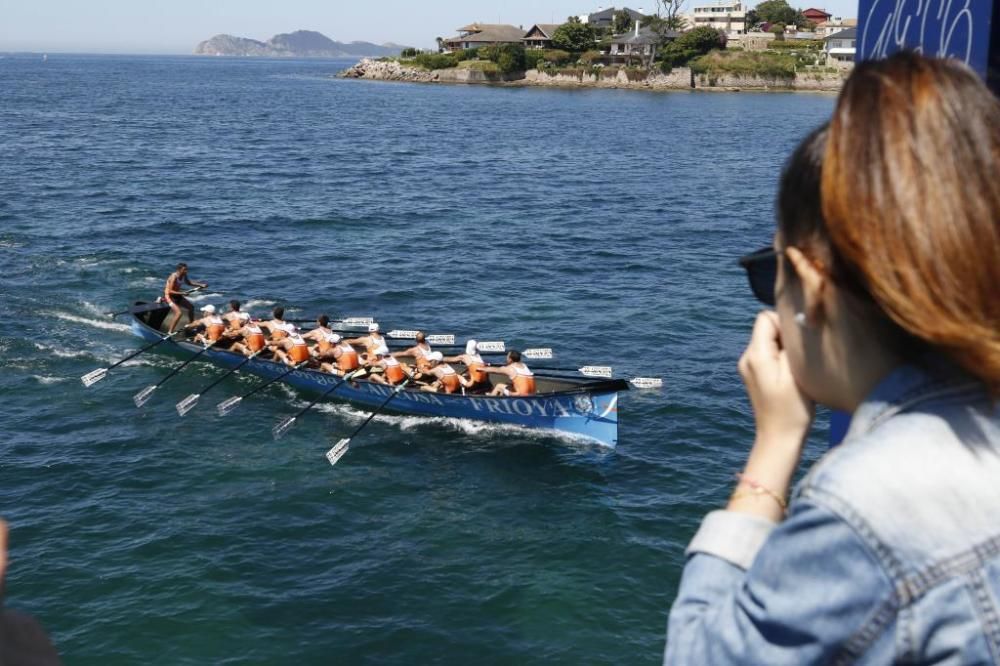 Las imágenes de la Bandera Femenina Concello de Vigo de traineras