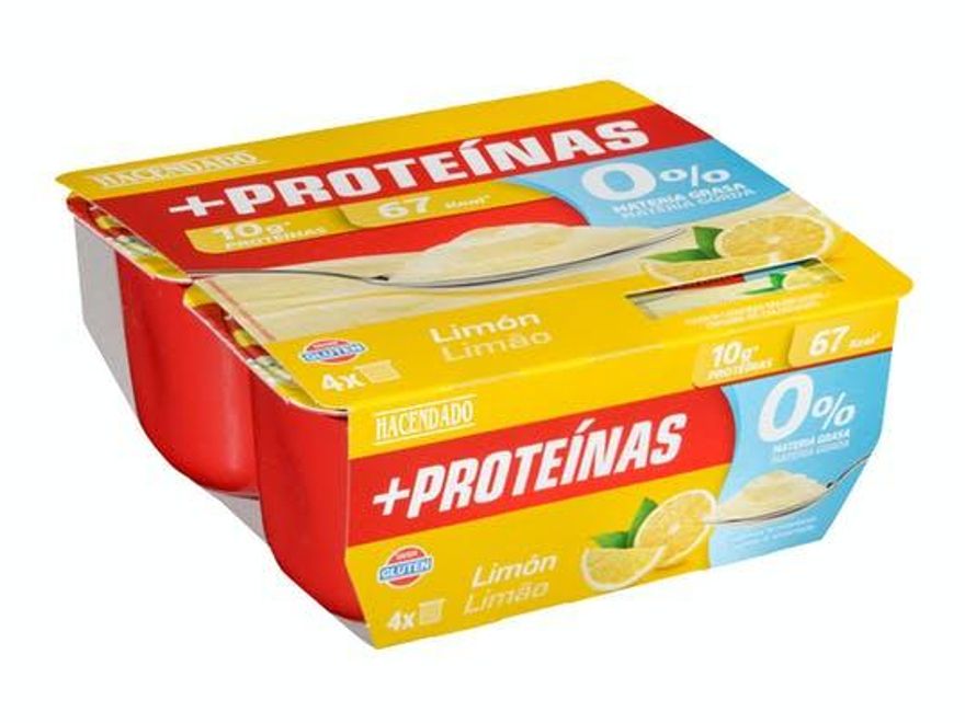 Yogur + Proteínas de Mercadona.