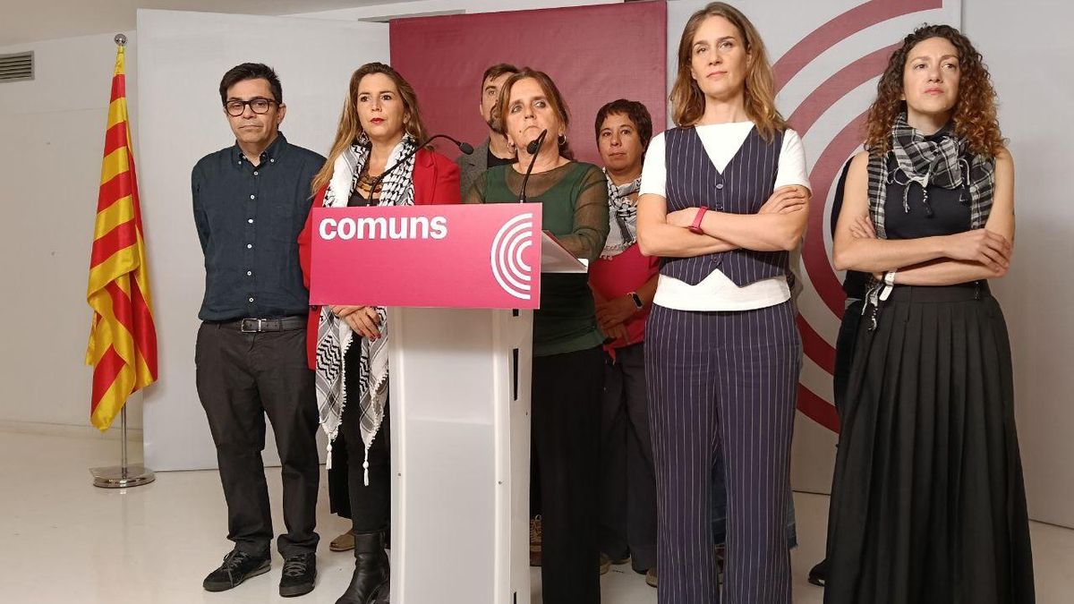 Los Comuns reclaman a Sánchez que exija a Israel la liberación de Colau y los activistas de la Flotilla "secuestrados de forma ilegal"