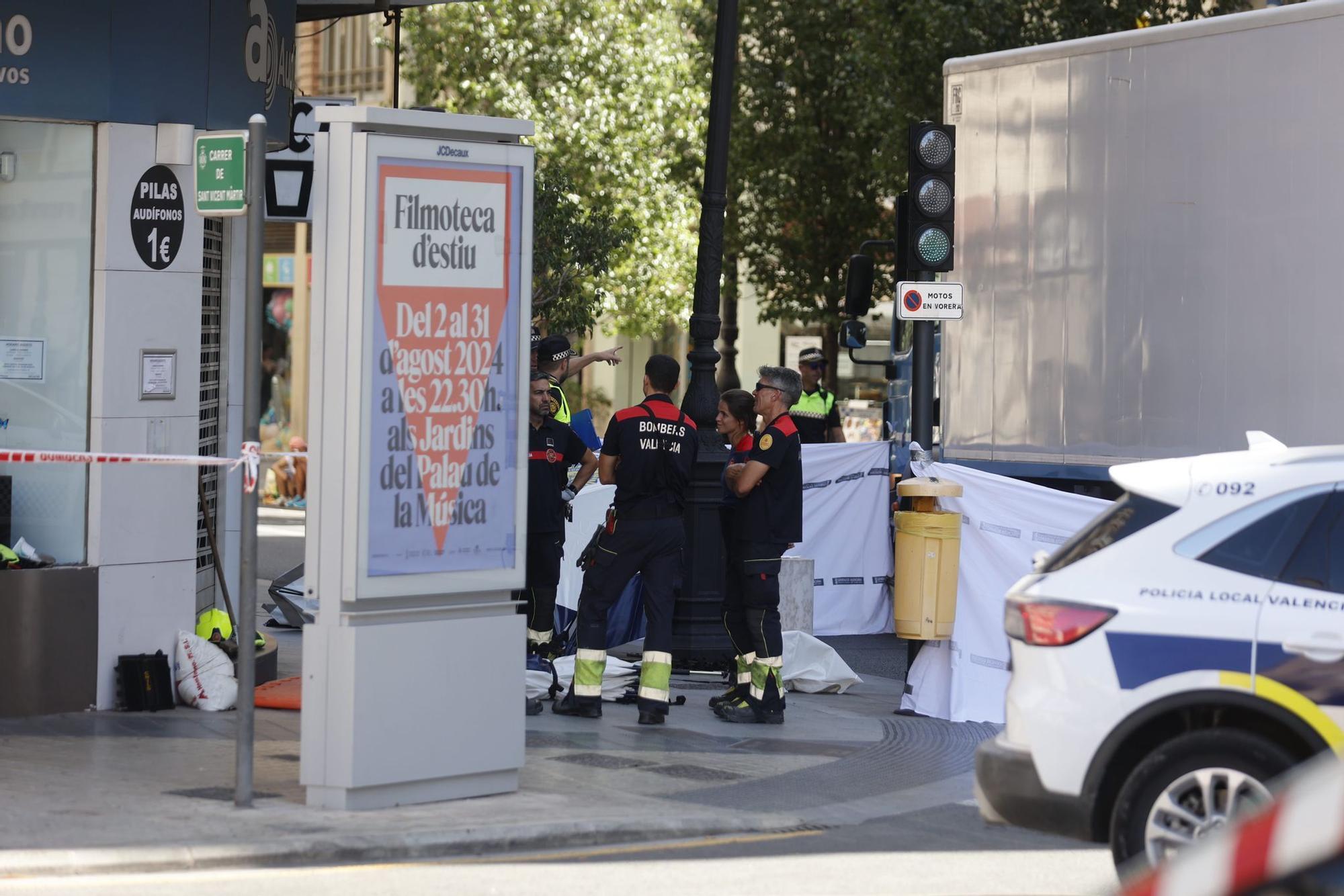 Atropello mortal en el centro de València