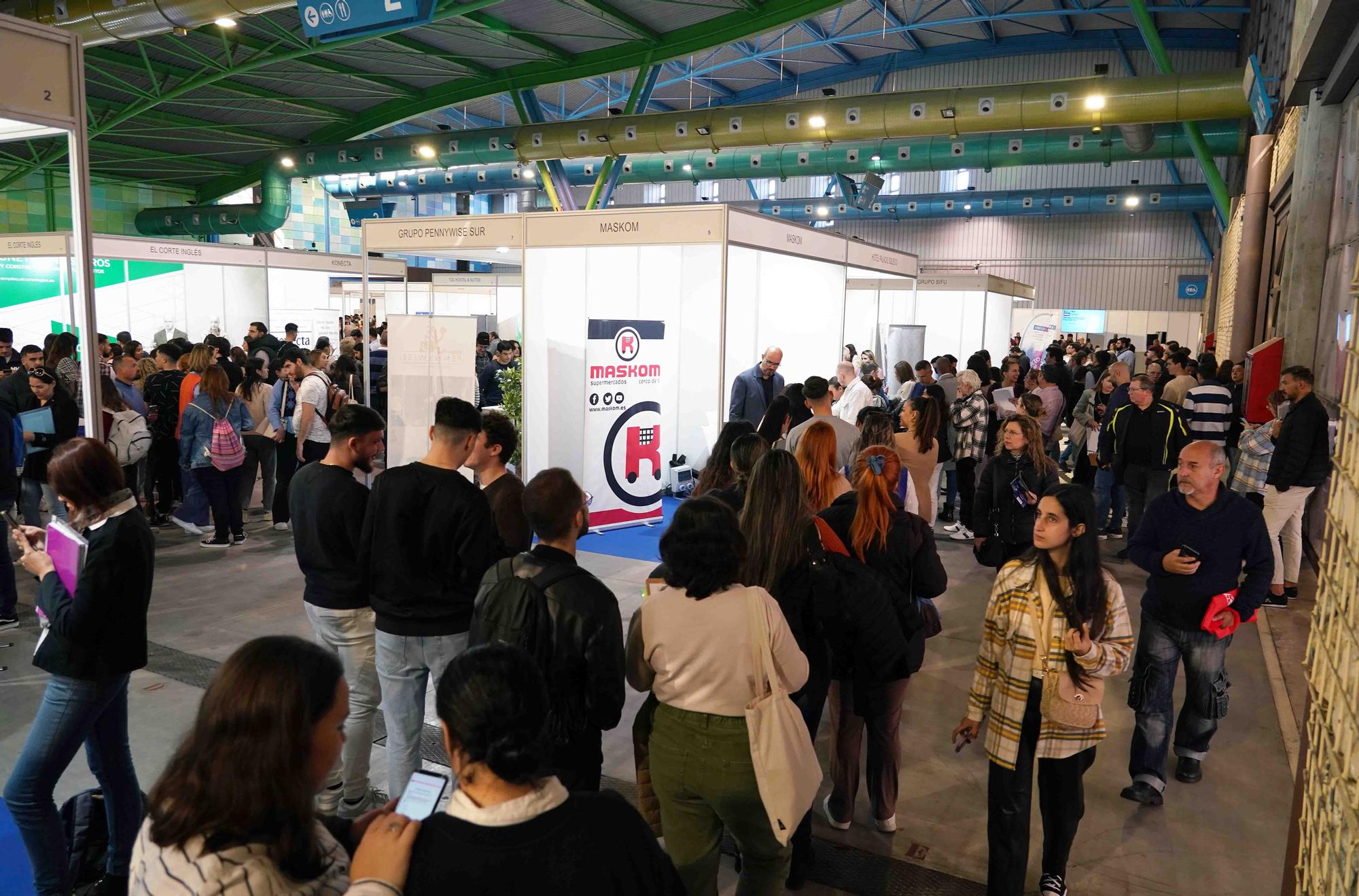 Feria de Empleo organizada por el IMFE, en el Palacio de Ferias y Congresos de la ciudad.