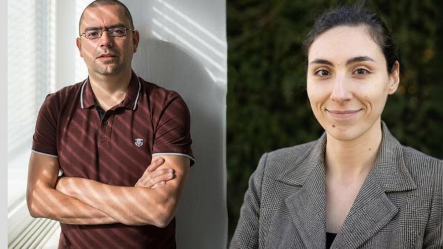Los investigadores Sven Apel, Catedrático de Ingeniería de Software de la Universidad del Sarre, y Mariya Toneva, Jefa del Grupo de Investigación “ Conectando IA y Neurociencia" del Instituto Max Planck de Sistemas de Software.