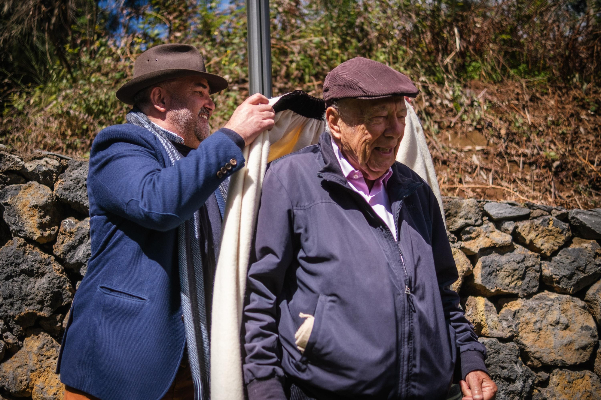 Inauguración de la calle Catedrático Wolfredo Wilpret