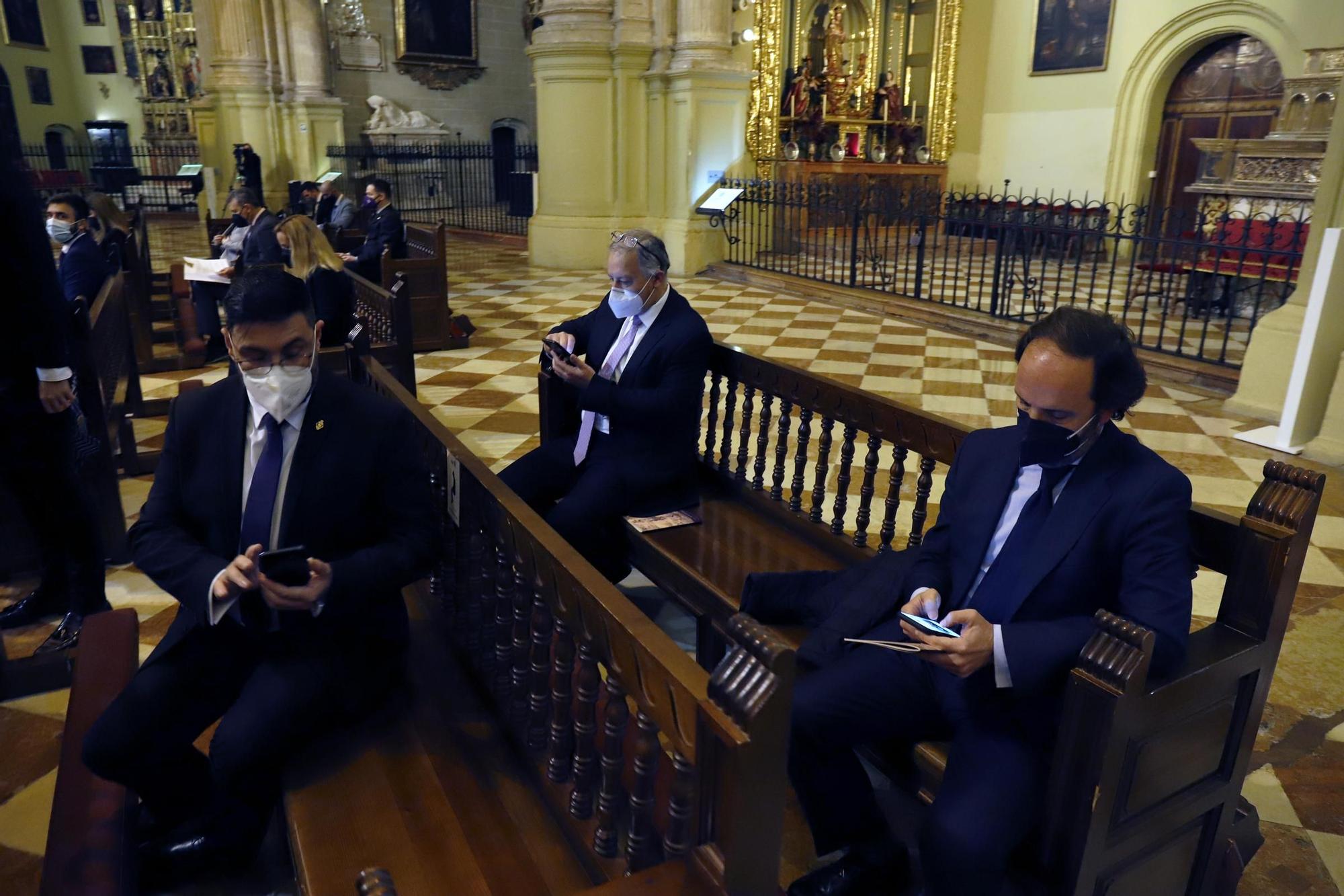 El Cristo de la Salud preside el vía crucis del primer viernes de Cuaresma en Málaga