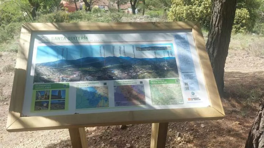 Vistabella estrena panel paisajístico en el cerro