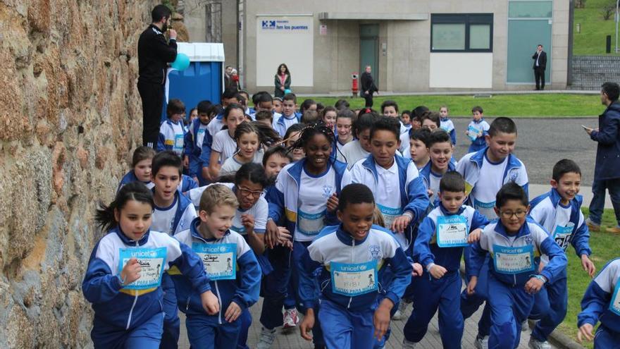 Los niños, en la carrera del año pasado