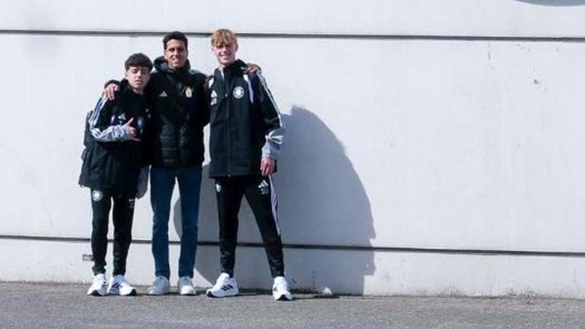 Enzo Cazorla y Xavi Vicente