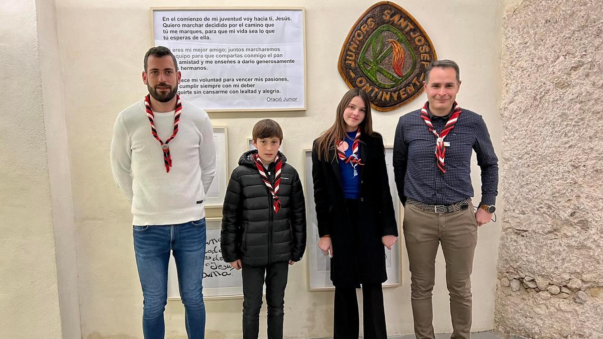 Los elegidos por los Juniors de Ontinyent como representantes en las Fallas.