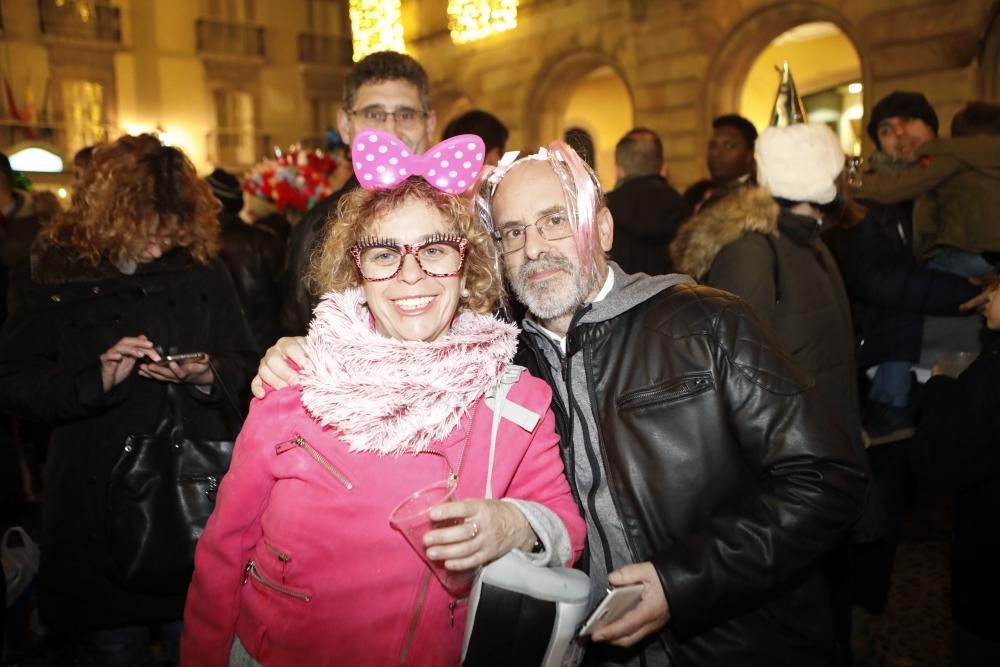 Nochevieja 2019 en Gijón